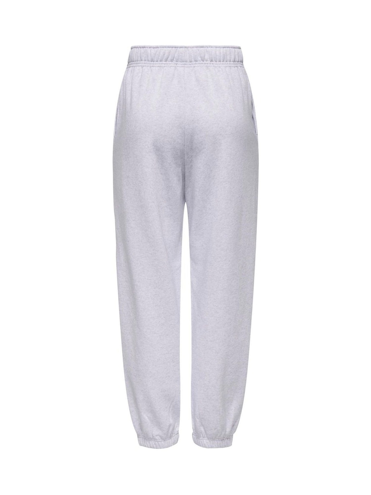 ONLY Grey Slogan Joggers - Image 6 of 6