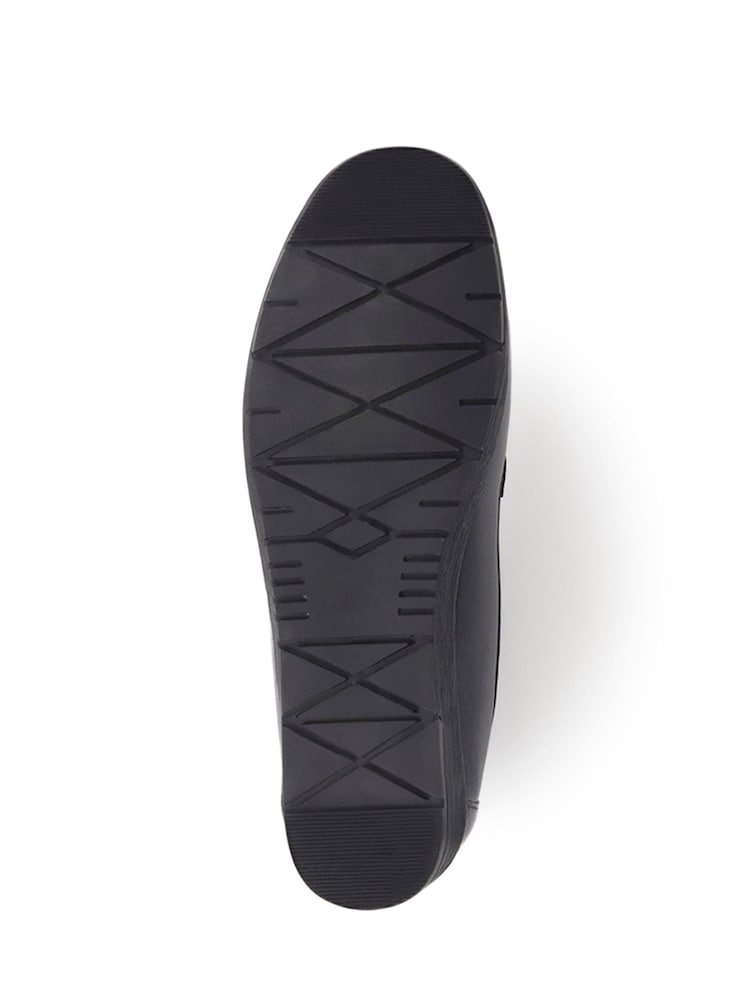 Pavers Blue Smart Leather Moccasins - Image 5 of 5