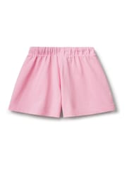 Benetton Girls Pink Elasticated 100% Cotton Jersey Shorts (6-14 yrs) - Image 2 of 3