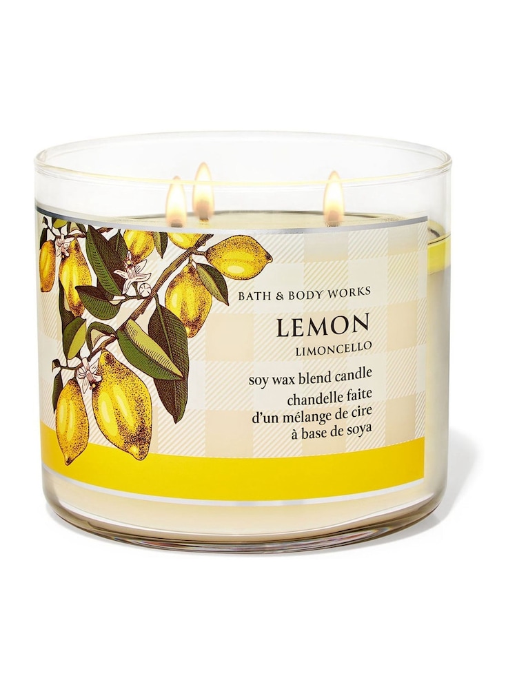 Bath & Body Works Limoncello 3-Wick Candle 14.5 oz / 411 g - Image 1 of 1