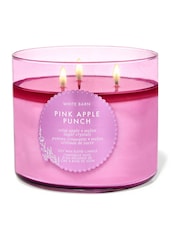 Bath & Body Works Pink Apple Punch 3 Wick 3-Wick Candle 14.5 oz / 411 g - Image 1 of 1