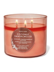 Bath & Body Works Sandalwood Coconut 3 Wick 3-Wick Candle 14.5 oz / 411 g - Image 1 of 1
