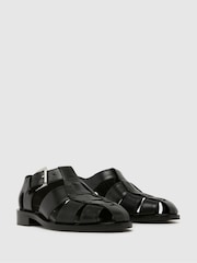 Schuh EC Lesia Suede Fisherman Brown Shoes - Image 2 of 4