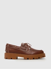rjava - Navtični čevlji Schuh Leora - Slika 1 iz 4