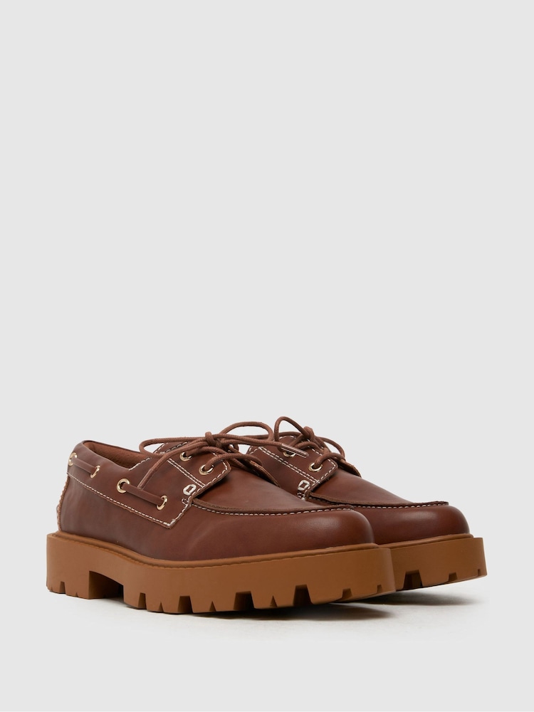 rjava - Navtični čevlji Schuh Leora - Slika 2 iz 4