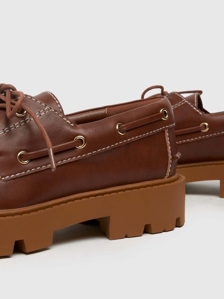 rjava - Navtični čevlji Schuh Leora - Slika 4 iz 4