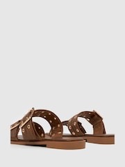 Marrón - Schuh Tenika Hardwear Mule Black Sandals - Imagen 4 de 4