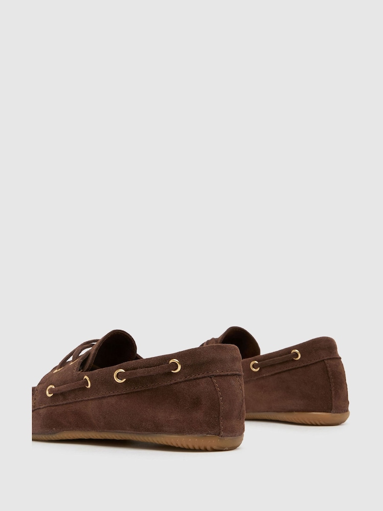 Braun - Schuh Mokassin-Bootsschuhe - Bild 4 von 4
