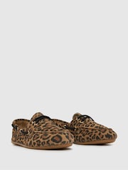 Schuh Suede Moccasin Boat Shoes - Image 2 of 4