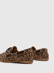 Schuh Suede Moccasin Boat Shoes - Image 3 of 4