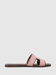 Schuh Tandra Leather Mule Sandals - Image 1 of 4
