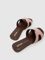 Schuh Tandra Leather Mule Sandals - Image 4 of 4