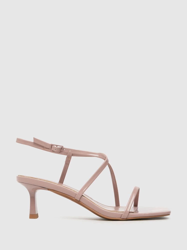 Schuh Natural Serenity Kitten Heel Sandals - Image 1 of 4