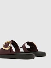 Schuh Teela Leather Buckle Sandals - Image 4 of 4