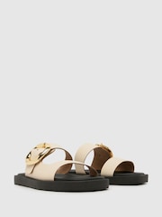 Schuh Teela Leather Buckle Sandals - Image 3 of 4
