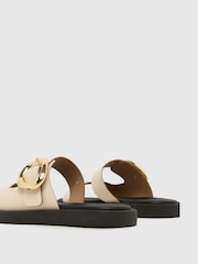 Schuh Teela Leather Buckle Sandals - Image 4 of 4