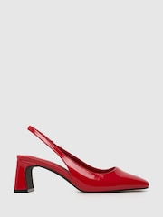 Schuh Wide Fit Shae Slightback Court Shoes - Image 1 of 4