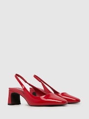 Schuh Wide Fit Shae Slightback Court Shoes - Image 3 of 4