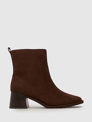 Schuh WF Bowie Block Brown Boots - Image 1 of 4