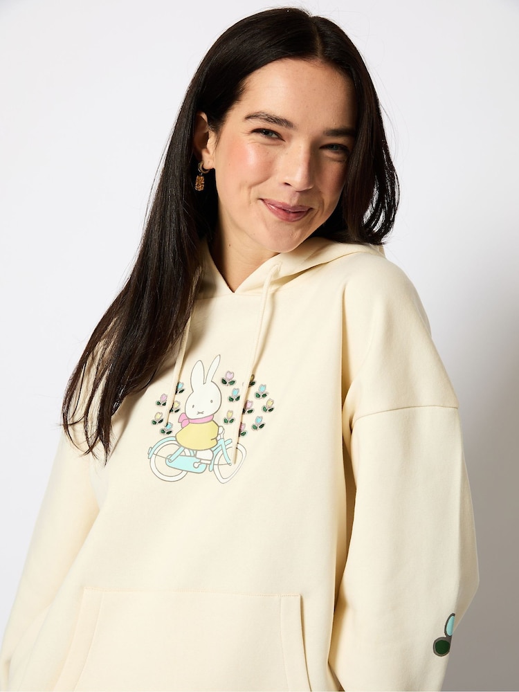 Miffy x Skinnydip Green Bicycle Hoodie - Image 3 of 5
