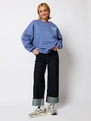 Skinnydip Blue Disney Lady in The Tramp Timeless Love Vintage Sweatshirt - Image 1 of 4