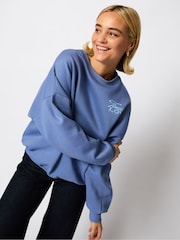 Skinnydip Blue Disney Lady in The Tramp Timeless Love Vintage Sweatshirt - Image 2 of 4