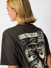 Skinnydip Grey Disney Cars T-Shirt - Image 4 of 4
