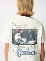 Skinnydip White Cinderella Disney Vintage T-Shirt - Image 3 of 4