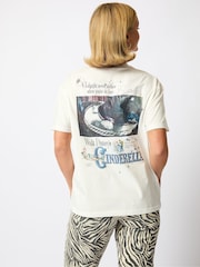 Skinnydip White Cinderella Disney Vintage T-Shirt - Image 4 of 4