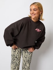 Skinnydip Purple Disney Minnie Mouse Acid Wash Sweatshirt - Image 3 of 4