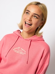 Skinnydip Pink Wellness Hoodie - Image 4 of 4