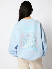 Skinnydip Blue Disney Cinderella Follow Your Dreams Sweatshirt - Image 3 of 4