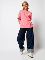 Skinnydip Pink Its Not That Serious T-Shirt - Image 3 of 4