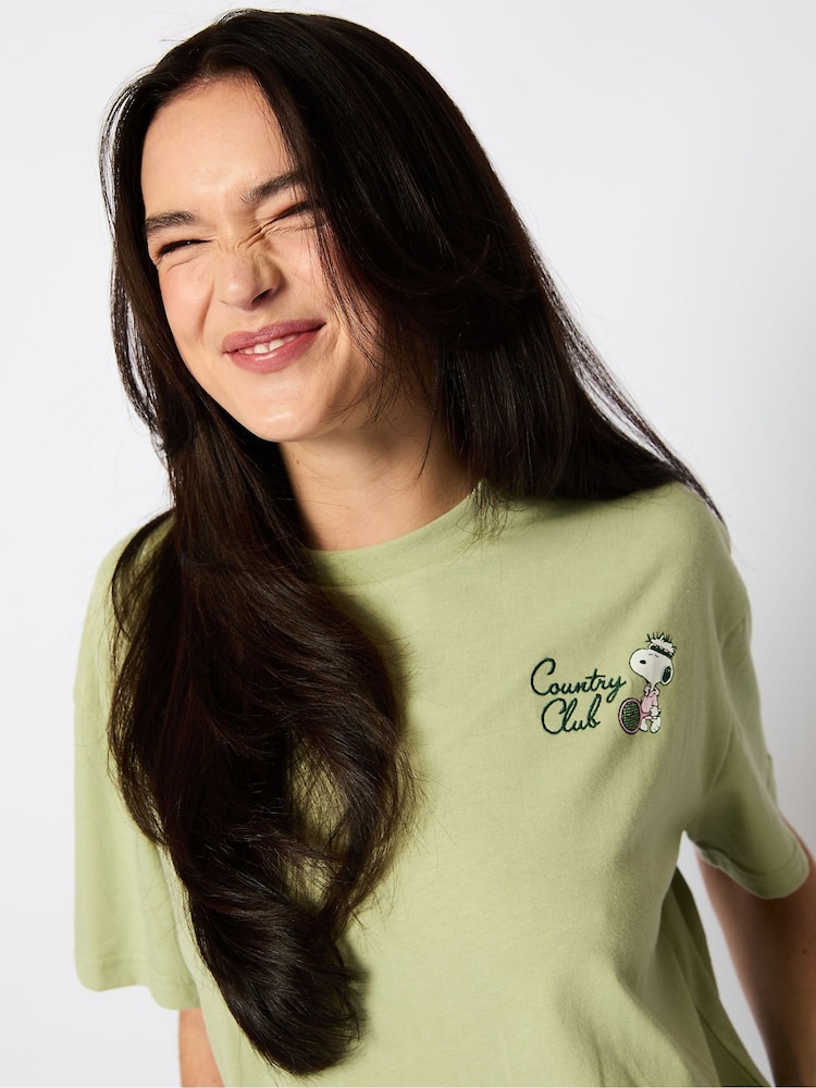 Peanuts x Skinnydip Country Club T-Shirt - Imagen 5 de 5