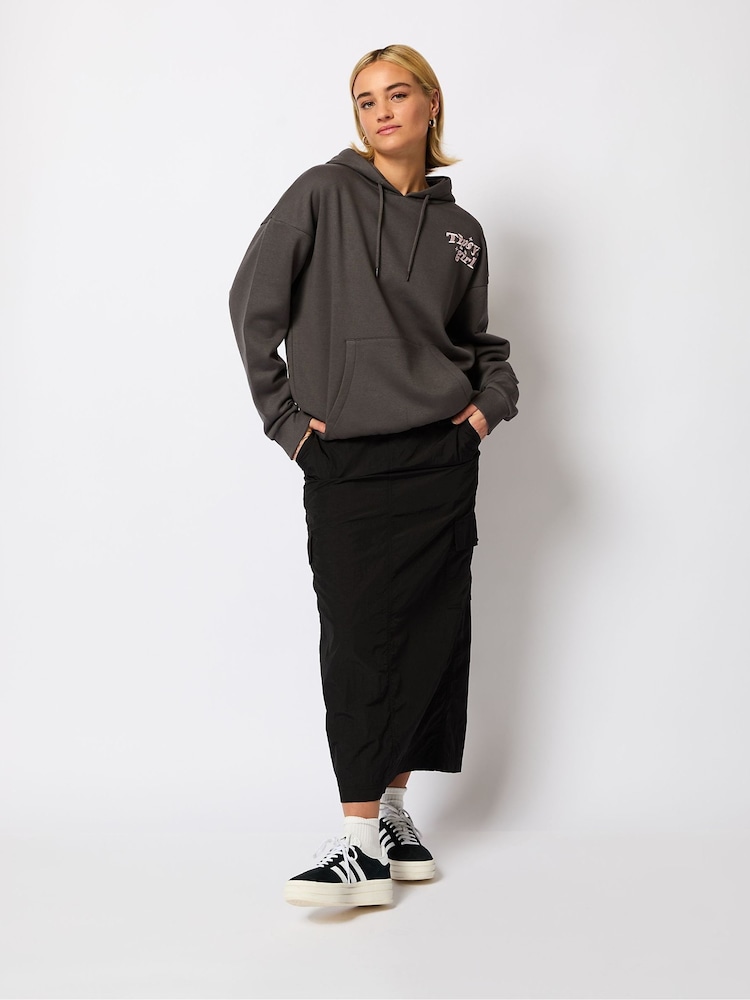 Skinnydip Grey Girl Tipsy Hoodie - Image 1 of 4
