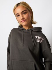 Skinnydip Grey Girl Tipsy Hoodie - Image 2 of 4