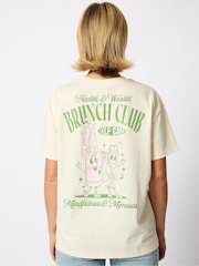 Футболка Skinnydip Brunch Club - Изображение 3 из 5