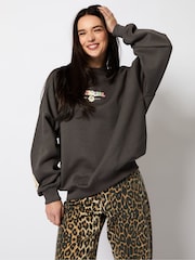 Skinnydip Green Anitisocial Sweatshirt - Image 1 of 4