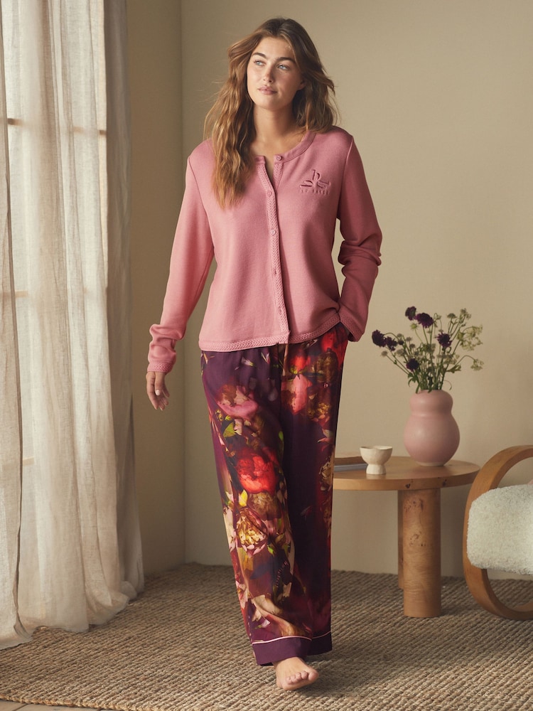 B by Ted Baker Bird Cardigan Pyjamas - Image 1 of 14 B by Ted Baker Bird Cardigan Pyjamas - Image 1 of 14