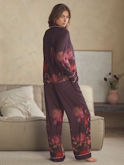 B by Ted Baker Satin Button Through Pyjamas - Image 3 of 6