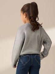 Angel & Rocket Silver Eden Foil Jumper - Image 2 of 5