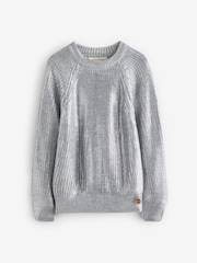 Angel & Rocket Silver Eden Foil Jumper - Image 5 of 5