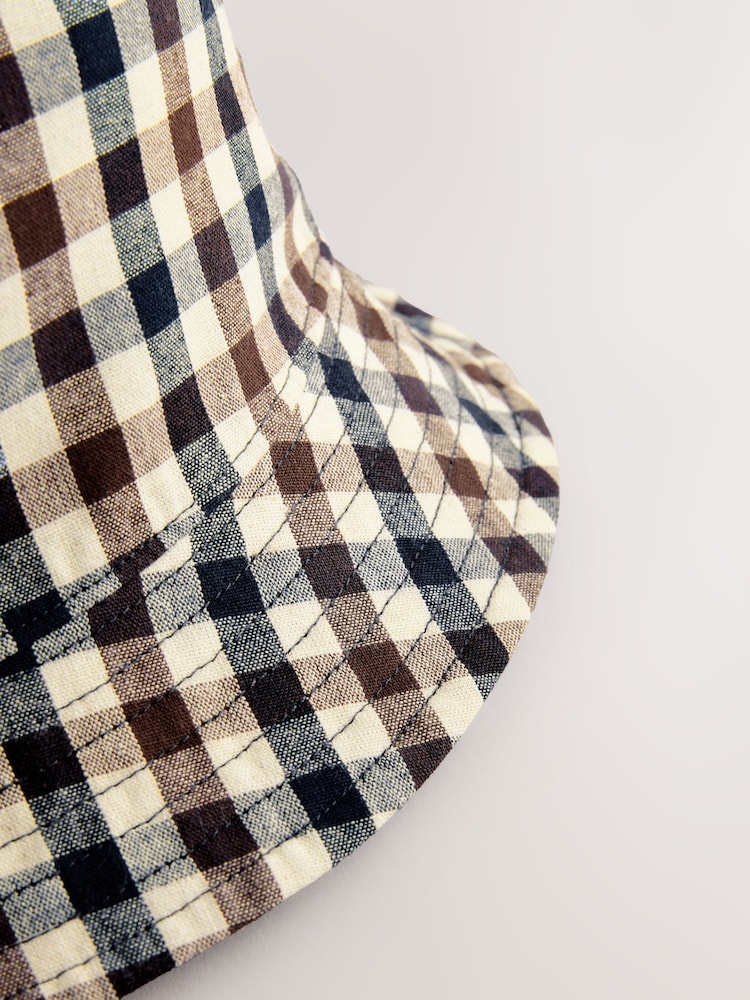 Multi Reversible Check Bucket Hat - Image 4 of 4