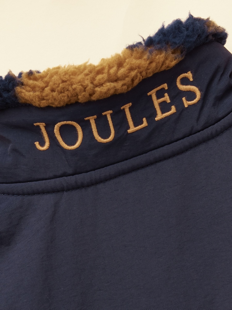Joules Boys' Billy Navy Dino Print Quarter Zip Fleece - Image 7 of 7 Joules Boys' Billy Navy Dino Print Quarter Zip Fleece - Image 7 of 7