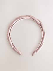 Rose - Satin Twist Headband - Image 1 de 4