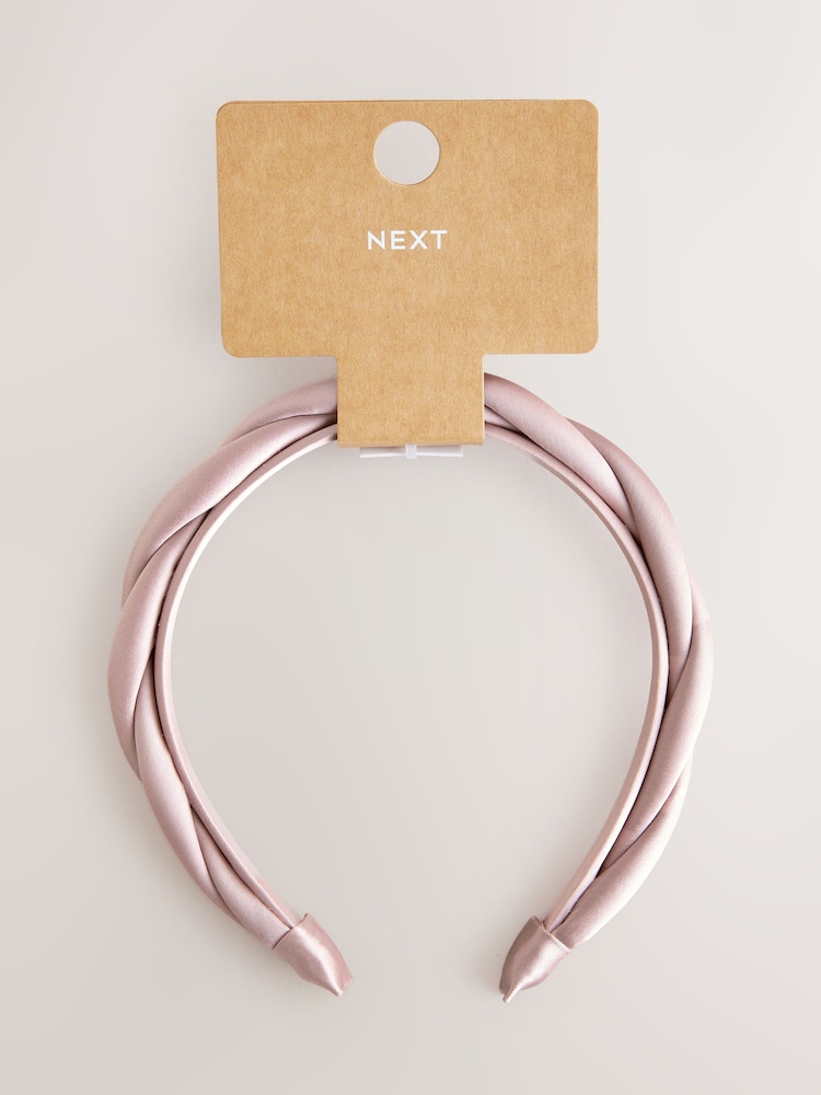 Rose - Satin Twist Headband - Image 3 of 4