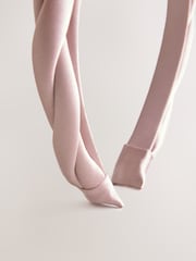 Rose - Satin Twist Headband - Image 4 de 4