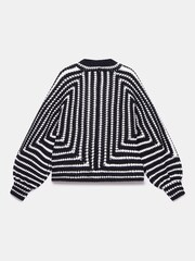Mint Velvet Black Stripe Stitch Cardigan - Image 7 of 7