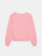 Mint Velvet Pink V-Neck Jumper - Image 7 of 7