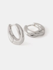 Mint Velvet Plated Twist Hoops - Imagen 3 de 3